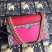 Gucci Red Padlock Medium GG Supreme Shoulder Bag