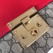 Gucci Red Padlock Medium GG Supreme Shoulder Bag