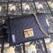 Gucci Black Padlock Medium Guccissima Shoulder Bag