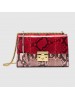 Gucci Padlock Medium Python Shoulder Bag