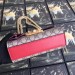 Gucci Red Padlock Small GG Supreme Shoulder Bag