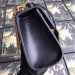 Gucci Black Padlock Bee Star Small Shoulder Bag