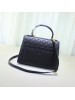 Gucci Black Small Padlock Signature Top Handle Bag