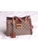 Gucci Brown Padlock Small GG Shoulder Bag