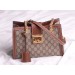 Gucci Brown Padlock Small GG Shoulder Bag