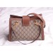 Gucci Brown Padlock Small GG Shoulder Bag