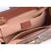 Gucci Brown Padlock Small GG Shoulder Bag