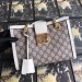 Gucci White Padlock Small GG Shoulder Bag