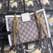 Gucci White Padlock Small GG Shoulder Bag