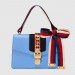 Gucci Light Blue Sylvie Small Shoulder Bag