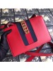 Gucci Red Sylvie Small Shoulder Bag