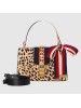 Gucci Leopard Print Sylvie Small Shoulder Bag