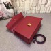 Gucci Red Sylvie Medium Top Handle Bag