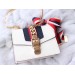 Gucci White Leather Sylvie Mini Chain Bag