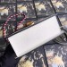 Gucci White Sylvie Bee Star Mini Leather Bag