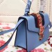 Gucci Blue Leather Sylvie Mini Bag