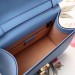 Gucci Blue Leather Sylvie Mini Bag