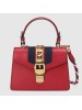 Gucci Red Leather Sylvie Mini Bag