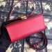 Gucci Red Leather Sylvie Mini Bag