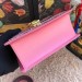 Gucci Pink Satin Sylvie Crystal Mini Bag