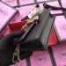 Gucci Black Sylvie Leather Mini Chain Bag