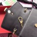 Gucci Black Sylvie Leather Mini Chain Bag