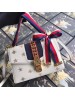 Gucci White Sylvie Bee Star Small Shoulder Bag