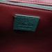 Gucci Zumi Green Grainy Leather Medium Top Handle Bag