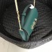 Gucci Zumi Mini Bag In Green Smooth Leather