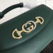 Gucci Zumi Mini Bag In Green Smooth Leather