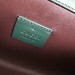 Gucci Zumi Mini Bag In Green Smooth Leather