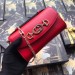 Gucci Zumi Mini Bag In Red Smooth Leather