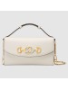 Gucci Zumi Mini Bag In White Smooth Leather