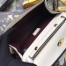 Gucci Zumi Mini Bag In White Smooth Leather