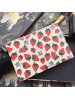 Gucci Zumi Strawberry Print Pouch Bag