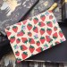 Gucci Zumi Strawberry Print Pouch Bag