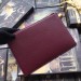 Gucci Zumi Pouch In Bordeaux Grainy Leather