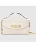 Gucci Zumi Small Bag In White Smooth Leather