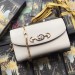 Gucci Zumi Small Bag In White Smooth Leather