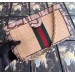 Gucci Ophidia Natural Straw Small Shoulder Bag