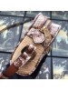 Gucci Online Exclusive Ophidia Mini Bag With Natural Snakeskin