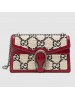 Gucci Dionysus Small Shoulder Bag In White GG Tweed