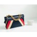 Gucci Blue Rajah Medium Shoulder Stripes Bag