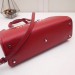 Gucci Zumi Medium Top Handle Bag In Red Calfskin