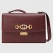 Gucci Zumi Small Shoulder Bag In Bordeaux Grainy Leather