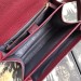 Gucci Zumi Small Shoulder Bag In Bordeaux Grainy Leather