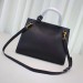 Gucci Black GG Marmont Small Top Handle Bag