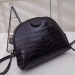 Gucci Black Ophidia Crocodile Small Shoulder Bag