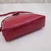 Gucci Red Ophidia Crocodile Small Shoulder Bag