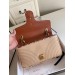 Gucci Raffia GG Marmont Small Shoulder Bag With Cream Snakeskin Trim